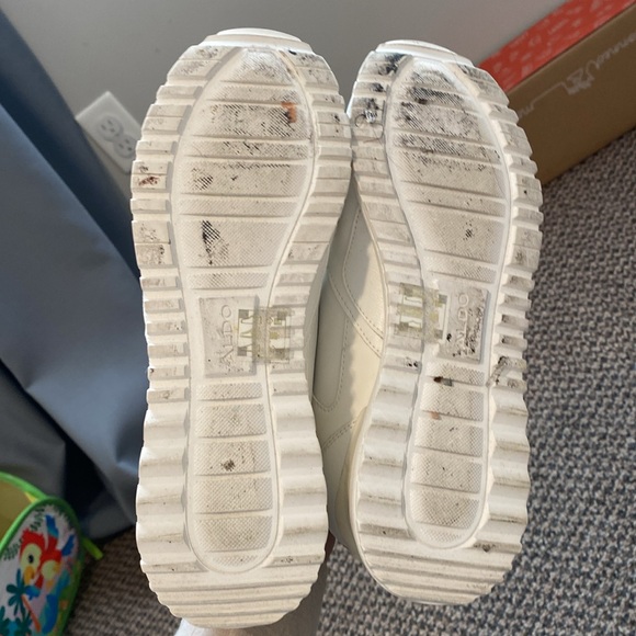 ALDO white sneakers with wedge - Picture 5 of 5